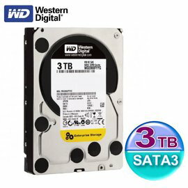 WD 威騰 3TB【SAS / 3001FYYG】企業級Re 5年保 3.5吋 7200轉 內接硬碟