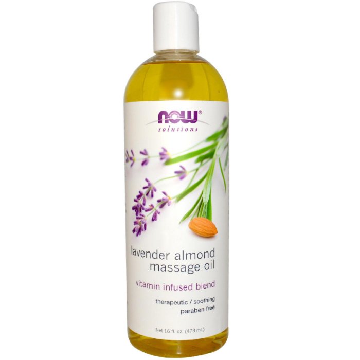 【彤彤小舖】Now Foods 薰衣草杏仁按摩油 Lavender almond 473ml 美國進口