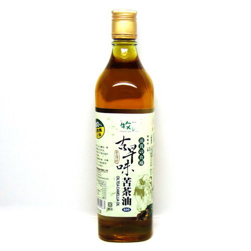 牧馬 古早味苦茶油600ml/罐