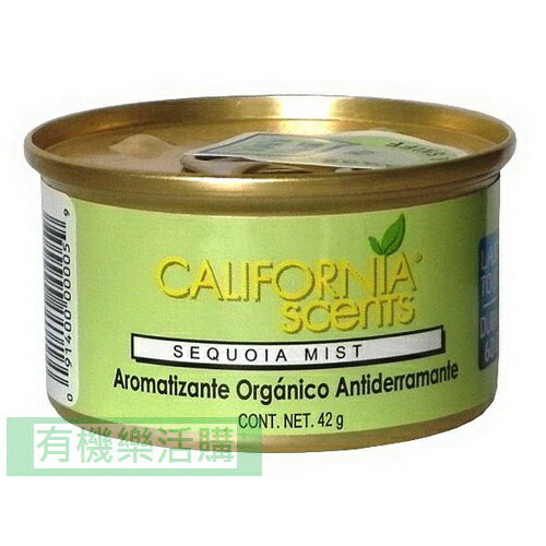 California Scents 加州淨香草 有機芳香劑(42g)-紅衫木【有機樂活購】