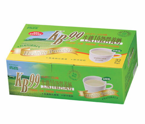 肯寶KB99生機10穀營養奶32包*25公克/盒 *2盒