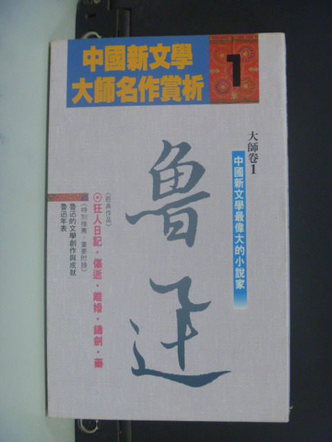 【書寶二手書T3／文學_ILZ】魯迅_盧今/選評編輯