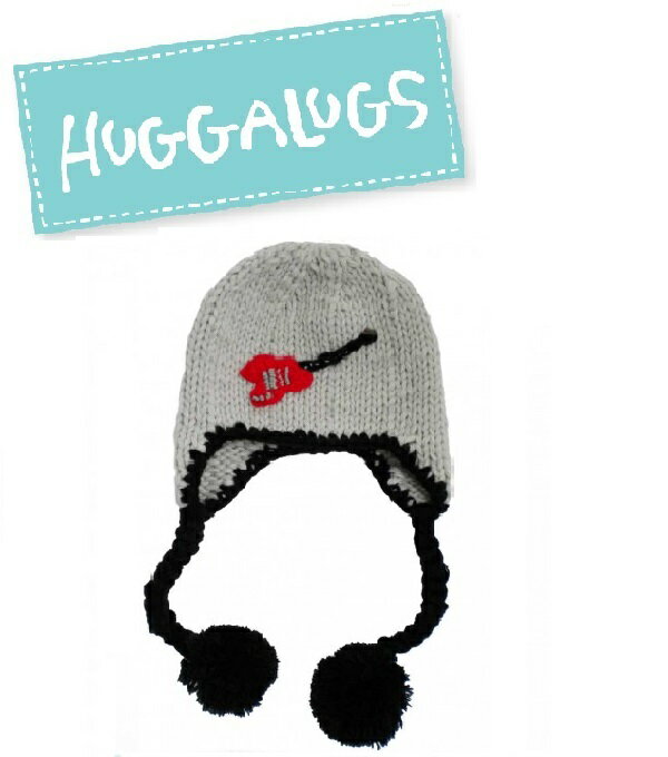 ★啦啦看世界★ Huggalugs 澳洲國民小童 / 小小搖滾明星編織帽 Rockstar Beanie Hat