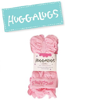 ★啦啦看世界★ Huggalugs 澳洲國民小童手襪套 / 芭蕾舞者 (粉紅 )Smitten Kitten Legruffles