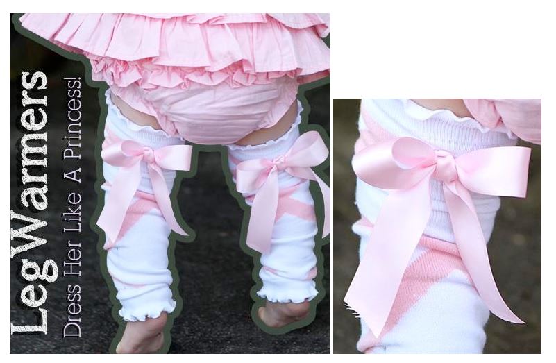 ★啦啦看世界★ Rufflebutts 芭蕾粉紅蝴蝶結襪套/ 嬰兒 褲子 彌月禮 出生 飾品