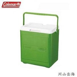 [ Coleman ] 17L 置物型冰桶 綠色 / 可重疊堆高放置 / 保冷箱 / 冰箱 / 冰筒 / 公司貨 CM-1323