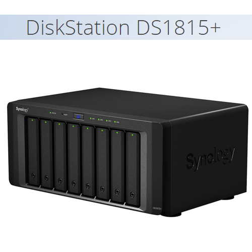 Synology 群暉 DS1815+ 8Bay網路儲存伺服器  