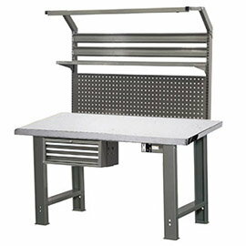 【nicegoods】不鏽鋼工作桌套裝(寬1.5米)DIY商品(鐵桌 作業桌)