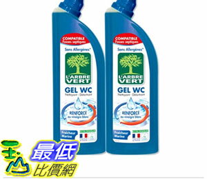 [COSCO代購 如果沒搶到鄭重道歉] LArbre Vert 綠活維 馬桶清潔劑 750毫升 X 2瓶 _W108229