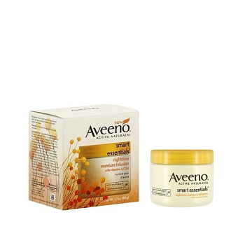 【彤彤小舖】Aveeno-Naturals 臉部滋養抗氧化保濕晚霜(無油 低敏) 1.7oz(48g) 美國進口