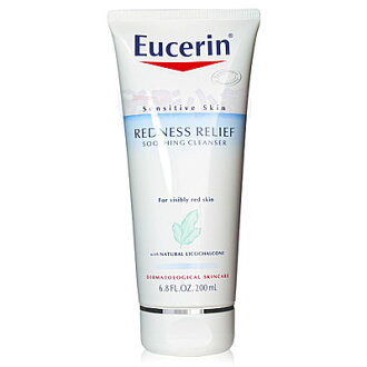 【彤彤小舖】 Eucerin伊思妮潮紅肌膚專用潔膚卸妝乳200ml 美國進口