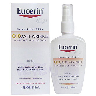 【彤彤小舖】Eucerin伊思妮 Q10隔離抗皺乳液 4FL.oz(118ml) 美國進口
