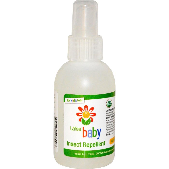 【彤彤小舖】Lafes Organic Baby 純自然嬰兒防蚊液 118ml 美國進口