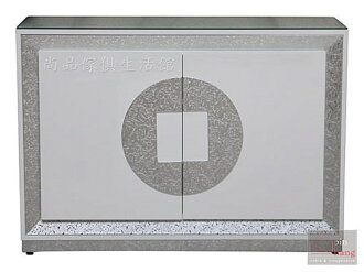 【尚品傢俱】261-01 艾瑞莎 雙開門三層鞋櫃/餐櫃/收納櫃/置物櫃