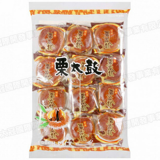 [日新堂]栗太鼓栗子饅頭 (228g)