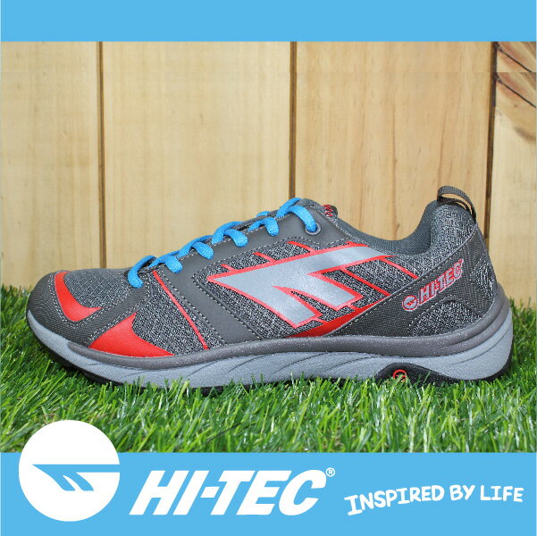 HI-TEC 英國第一戶外品牌 Haraka Trail 越野跑鞋 郊山越野系列 深灰色 (男)