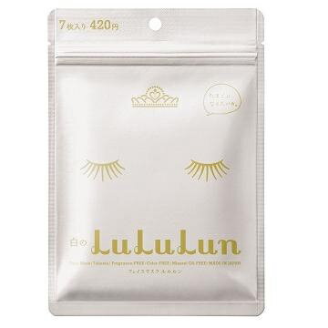 素晴館 日本lululun透白面膜 完美透明感型(白) (7枚/包)