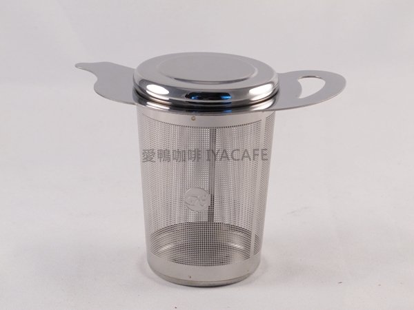 《愛鴨咖啡》不銹鋼沖泡茶濾網組 茶葉分離便利器
