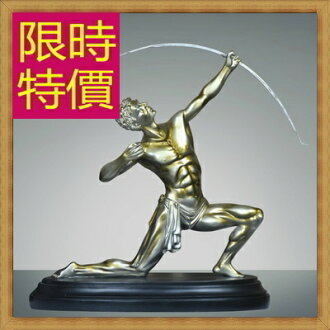 擺件 弓箭手-歐洲現代家居擺設雕塑工藝品61ac23【義大利進口】【米蘭精品】