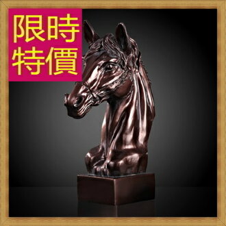 擺件 將軍馬頭-歐洲現代家居擺設雕塑工藝品61ac25【義大利進口】【米蘭精品】