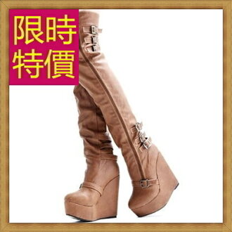 過膝長靴 女靴子-正韓流行時尚帥氣皮革鞋子女馬靴3色62l30【義大利進口】【米蘭精品】