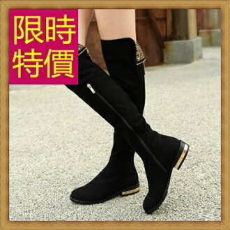 過膝長靴 女靴子-正韓流行時尚帥氣皮革鞋子女馬靴62l6【義大利進口】【米蘭精品】