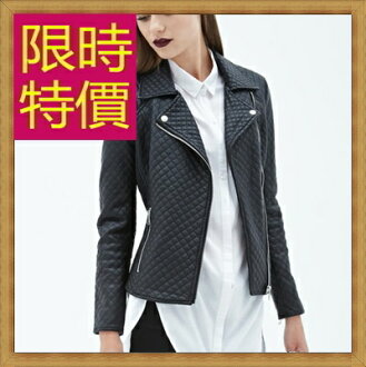 皮衣外套 女機車夾克-龐克風迷人帥氣女外套62m44【韓國進口】【米蘭精品】