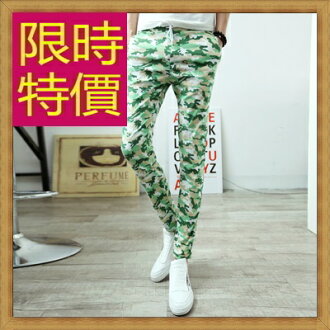 迷彩褲 軍褲-正韓時尚軍事風休閒男長褲子2色62s19【韓國進口】【米蘭精品】
