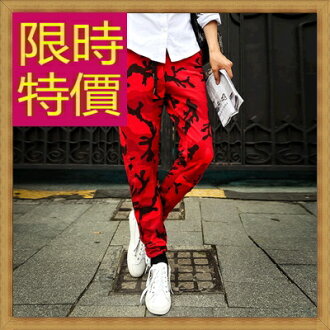 迷彩褲 軍褲-正韓時尚軍事風休閒男長褲子62s32【韓國進口】【米蘭精品】