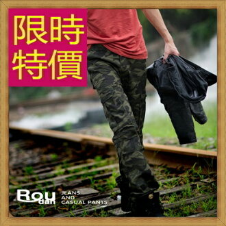 迷彩褲 軍褲-正韓時尚軍事風休閒男長褲子62s4【韓國進口】【米蘭精品】