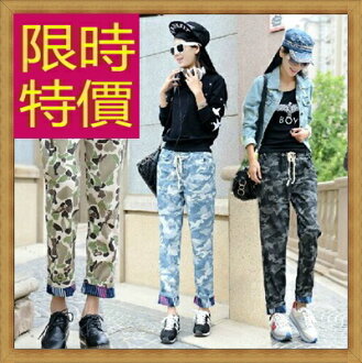 褲 軍褲-正韓時尚軍事風休閒女長褲子3色62s75【韓國進口】【米蘭精品】