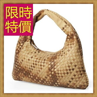 真皮編織包 女肩背包-時尚手工皮革手提女包包5色62t5【法國進口】【米蘭精品】