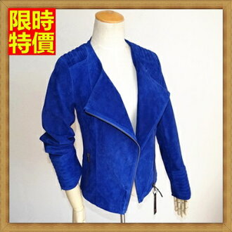 短版夾克 麂皮外套-經典帥氣修身女外套3色65ah7【獨家進口】【米蘭精品】