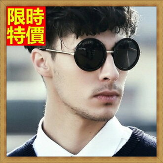 太陽眼鏡 男女墨鏡-圓形大框獨具個性抗UV偏光眼鏡6色67f13【獨家進口】【米蘭精品】