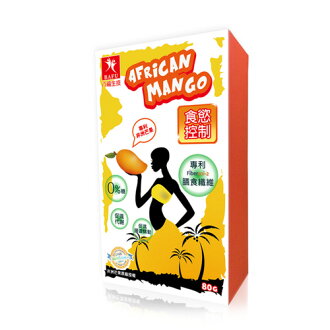 【八福台康】非洲芒果無糖軟糖 (80g/盒)