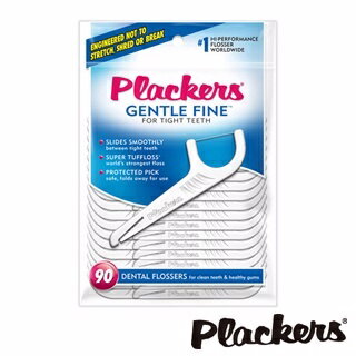 永大醫療~美國 Plackers 普雷克 極細線 牙線棒 90支/包.每包特惠120元