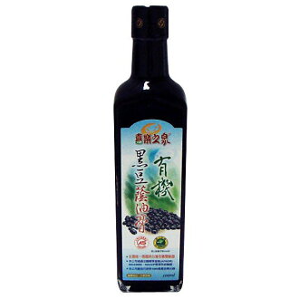 喜樂之泉 有機黑豆蔭油膏 500ml罐