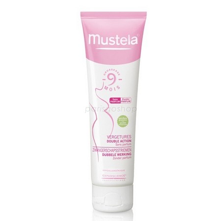 Mustela 慕之恬廊孕媽咪細紋雙效霜 無香型 150ml【巴黎好購】