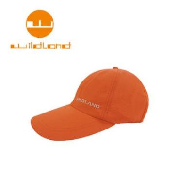 [ WILDLAND 荒野 ] 中性抗UV透氣棒球帽 / 亮橘 / W1013-76-F