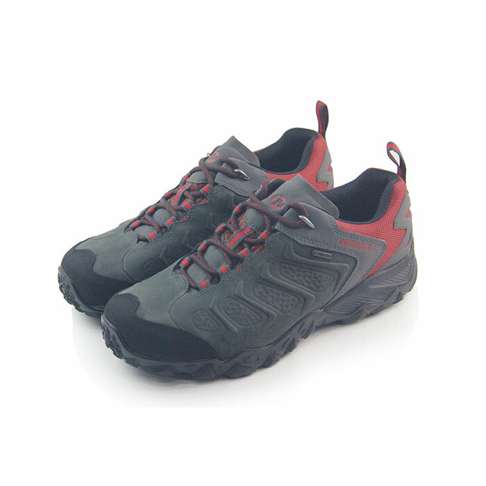 (男)MERRELL CHAMELEON SHIFT GORE-TEX 戶外鞋 暗綠/紅-ML32127