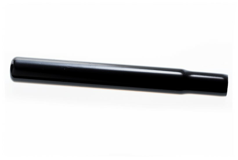 鐵製座管 25.4mm 適合使用 / 長20cm / 黑色 《意生自行車》