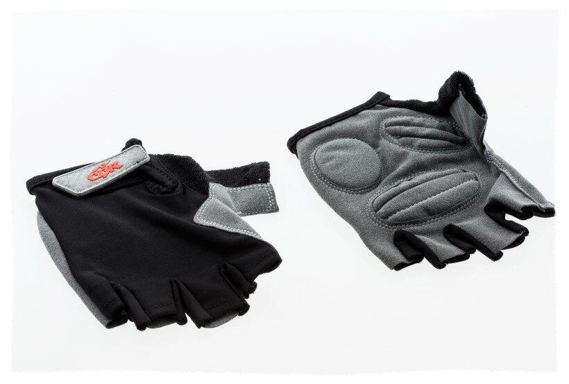 自行車 半指 吸震手套 黑色《意生自行車》