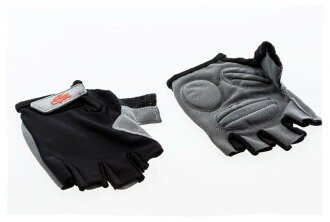 自行車 半指 吸震手套 黑色《意生自行車》