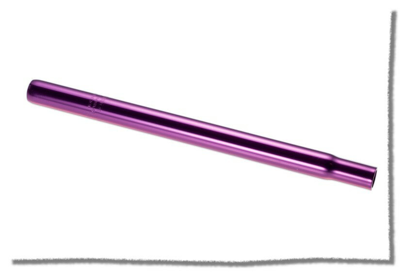 鋁合金 座管25.4mm 適合使用 / 長35cm / 紫色 《意生自行車》