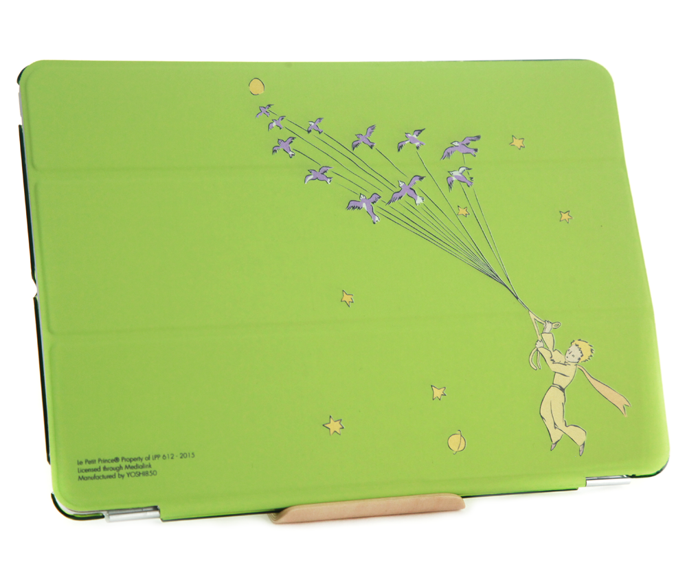 【YOSHI 850】小王子授權系列─帶我去旅行《 iPad 》水晶殼＋Smart Cover（磁桿）  