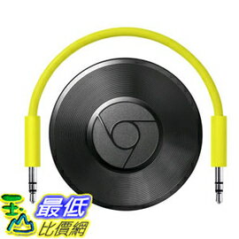 [美國直購] Google Chromecast Audio Black 喇叭 音樂 (2015年版)  