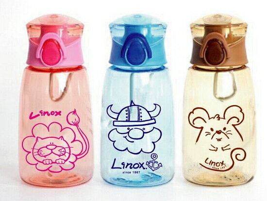 【晨光】Linox 兒童卡通太空瓶380ml(藍、粉、咖啡色) (458282)【現貨】