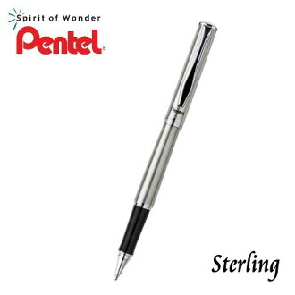 PENTEL飛龍 K600 高級不鏽鋼鋼珠筆【時尚銀】