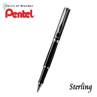 PENTEL飛龍 K611A 高級不鏽鋼鋼珠筆【沉穩黑】