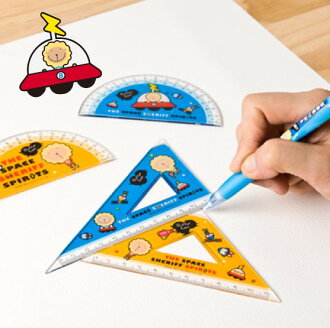 奶油獅 RK002~3 宇宙正義警察尺規組